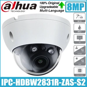 Neu Dahua IPC-HDBW2831R-ZAS-S2 8MP Lite IR Vari-Focal Dome Netzwerk POE IP Kamera - Bild 1 von 9