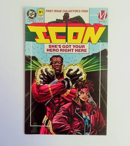 Icon Milestone 1 (1993) 1ª aplicación Icon Augustus Freeman IV DC Comics IJ - Imagen 1 de 8
