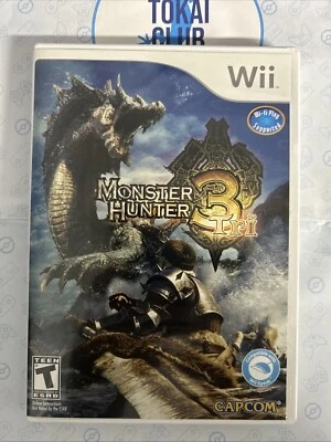 Monster Hunter Tri (Nintendo Wii, 2010) CIB - Image 1 of 4