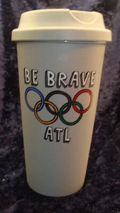 ATL “BE BRAVE” 1996 ATLANTA OLYMPICS~ Insulated Cup ~ 7.5” ~ VGC ~ - Picture 1 of 7