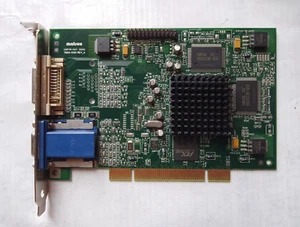 Matrox 7003-0301 Rev A G450 PCI Graphics Card 32MB DDR Dual VGA/DVI Output - Picture 1 of 9