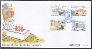 Arubu Issue FDC 2017 (228) Postal Services - Picture 1 of 1