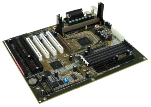 GIGABYTE GA-686LX SLOT 1 4X SDRAM 3X ISA 4X PCI AGP ATX - Photo 1/2