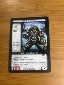 Battletech CCG Clint CLNT-2-3U Single - Picture 1 of 1