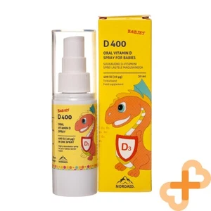 NORDAID D400 BABIES Spray Vitamin D3 400IU 30ml 200 sprays Immune System Support - Picture 1 of 12