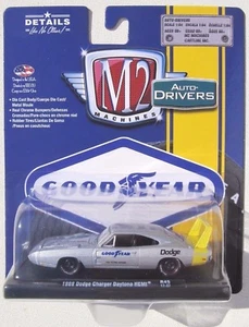 M2 MACHINES AUTO-DRIVERS R45 1969 DODGE CHARGER DAYTONA HEMI GOODYEAR TIRES - Picture 1 of 4
