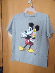 MICKEY MOUSE 100TH Anniversary OR STITCH "Not Today"~Men's Tee Shirts~NEW w/tags - Picture 1 of 4