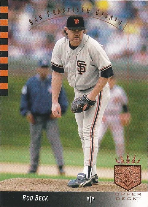1993 Upper Deck SP Rod Beck . San Francisco Giants #109 - Image 1 of 1