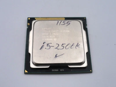 Intel Core i5-2500K 4 Cores 4 Threads 3.3GHz LGA1155 CPU - Image 1 of 2