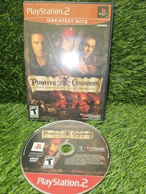 Piratas del Caribe Leyenda de Jack Sparrow Playstation 2 PS2 Sin Manual  Foto 1 de 3