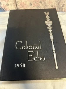 1958 William And Marry Colonial Echo Year Book - Picture 1 of 5