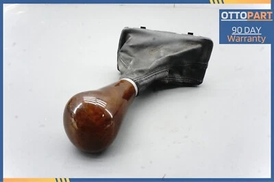 2007-2015 Audi Q7 Transmission Gear Shift Shifter Lever Knob WOOD W/ Boot OEM - Image 1 of 4