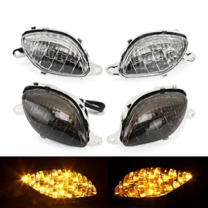For SUZUKI HAYABUSA GSX1300R 1999-2007 Front LED Turn Signal Indicator Light - Picture 1 of 15
