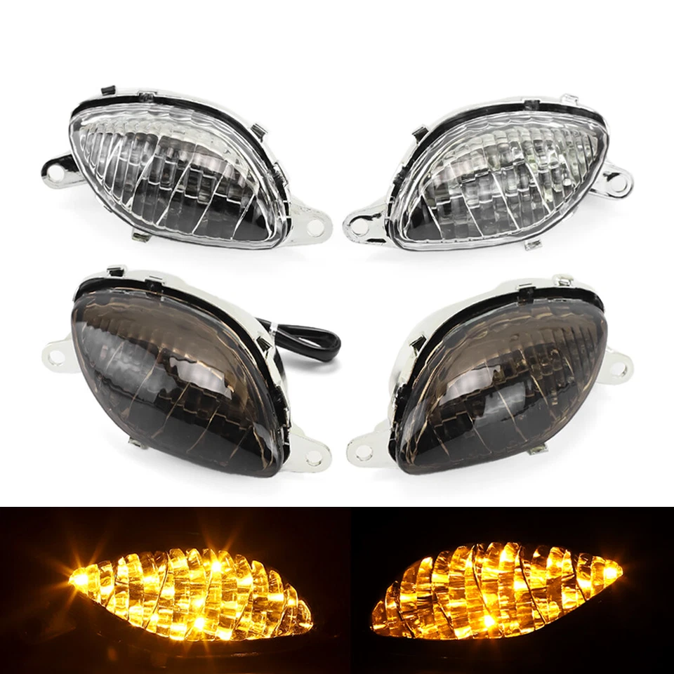 Luz indicadora LED delantera señal de giro para SUZUKI HAYABUSA GSX1300R 1999-2007 Foto 1 de 4