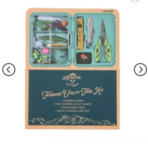Adventure is Out There: Fishing Utility Tool Kit Brand New Fast Free Shipping  - Picture 1 of 8