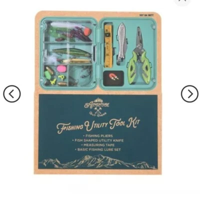 Adventure is Out There: Fishing Utility Tool Kit Brand New Fast Free Shipping  - Image 1 of 4