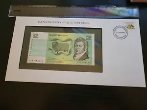 🇦🇺 Banknotes of all Nations Australia 2 Dollars P-46b 1979 UNC 102421-3 - Picture 1 of 2