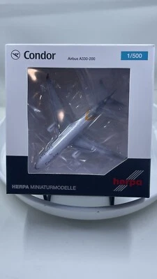Herpa Wings 1:500 Condor Airbus A330-200 Aircraft Reg# G-TCCF Airplane 533225 - Image 1 of 4