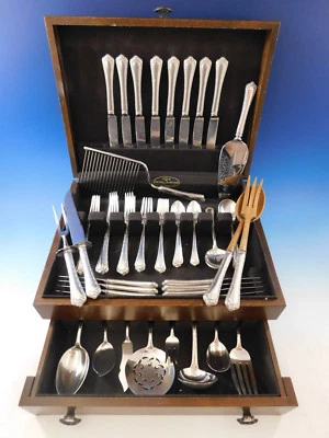 Rosemary by Easterling Sterling Silver Flatware Set for 8 Service 63 pieces - Image 1 of 4
