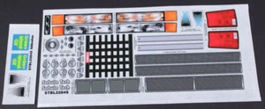 Pegatinas Sabula Tech para la carrocería del camión de carreras Chipotle BL2284 - Imagen 1 de 1