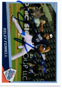 Riley Ferrell 2017 Corpus Christi Hooks Signed Card - Picture 1 of 1