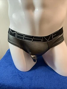 ANDREW CHRISTIAN MASSIVE GOLDEN BRIEF M POLY / SPANDEX GRAY - Picture 1 of 6