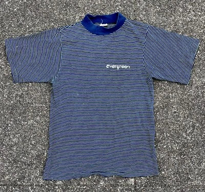 vintage 1960’s champion Striped Evergreen t-shirt - Image 1 of 4