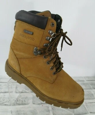 Botas de Trabajo Mack Aisladas Marrón Para Hombre Talla 7.5 Cuero Nobuck Impermeables  Foto 1 de 4