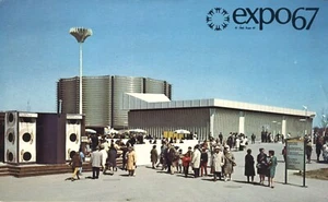Postal Canadian Pacific Cominco Pavilion Expo 67 Montreal Canadá 1967 - Imagen 1 de 2
