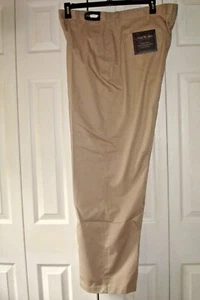 Pantalones para hombre bronceados talla 40 X 32 David Taylor frente plano - Imagen 1 de 2