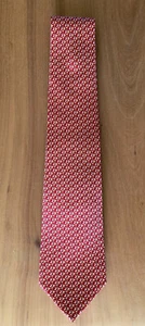 Salvatore Ferragamo rote Seidenkrawatte - Bild 1 von 6