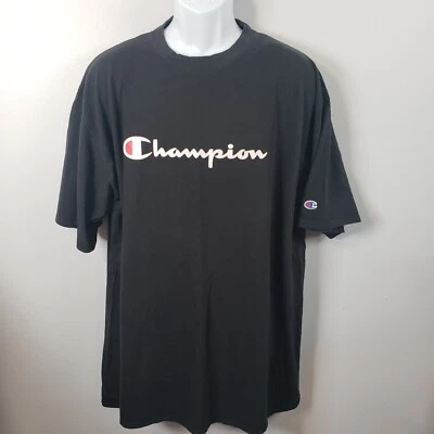 Camisa Champion Para Hombres Grande y Alta XLT Cuello Redondo Ropa Deportiva Manga Corta Camiseta/A131 Foto 1 de 4