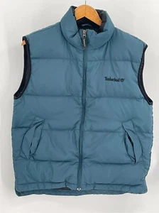 Chaleco acolchado Timberland para hombre pequeño verde azulado - Imagen 1 de 13