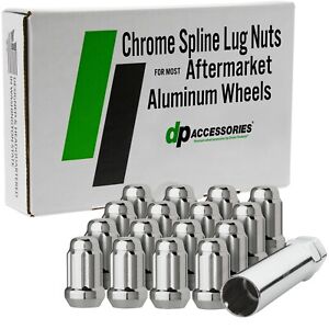 Chrome Lug Nuts for 1996-1998 Acura TL with Aftermarket Wheels