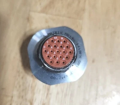 Amphenol Aerospace MB14G-1419PX Circular MIL Spec Connector 19P SIZE 14 PIN RECP - Image 1 of 4