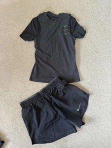 NIKE RUNNING DIVISION top + NIKE RUNNING shorts XS - Picture 1 of 6