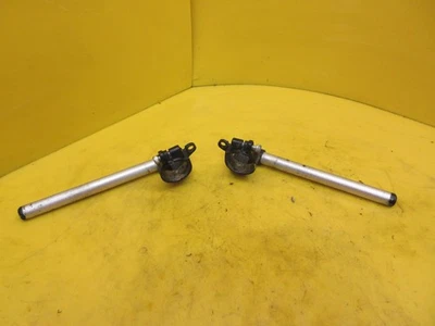 01 OEM KAWASAKI NINJA ZX6R ZX9R ZZR600 IZQUIERDA DERECHA DERECHA DERECHA CLIP EN MANILLAR CONJUNTO Foto 1 de 4