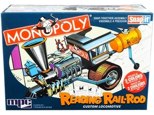 Skill 1 Snap Model Kit Reading Rail Rod Custom Locomotive 1/25 Scale Model - Picture 1 of 1