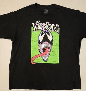 Marvel Venom Graphic T-Shirt 2XL Black - Picture 1 of 3