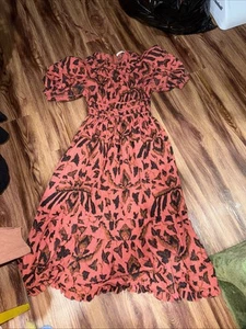 Vestido Ulla Johnson 100% Algodón Hecho en India Talla 2 - Imagen 1 de 4