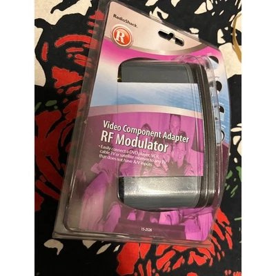 RadioShack Video Component Adapter RF Modulator 15-2526 Connect DVD VCR TV - Image 1 of 3