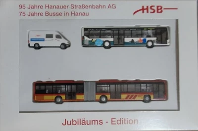 RIETZE HSB Jubilaums-Edition 95 Jahre Hanauer + 75 Jahre Busse - scala H0 - Immagine 1 di 4