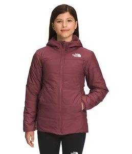 The North Face Girl's Reversible Mossbud Parka (Little Kids/Big Kids) Wild Ginge - Picture 1 of 2