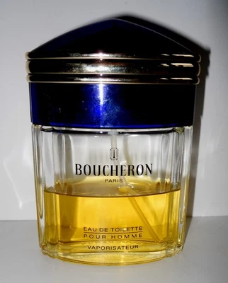 BOTELLA SPRAY EDT VINTAGE BOUCHERON POUR HOMME PARA HOMBRE - 3,4 oz/100 ml - FRANCIA - RARA Foto 1 de 3