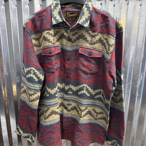 Howler Sheridan Terranova Pampas Aztec Western Long Sleeve Shirt Men’s XL New - Picture 1 of 6