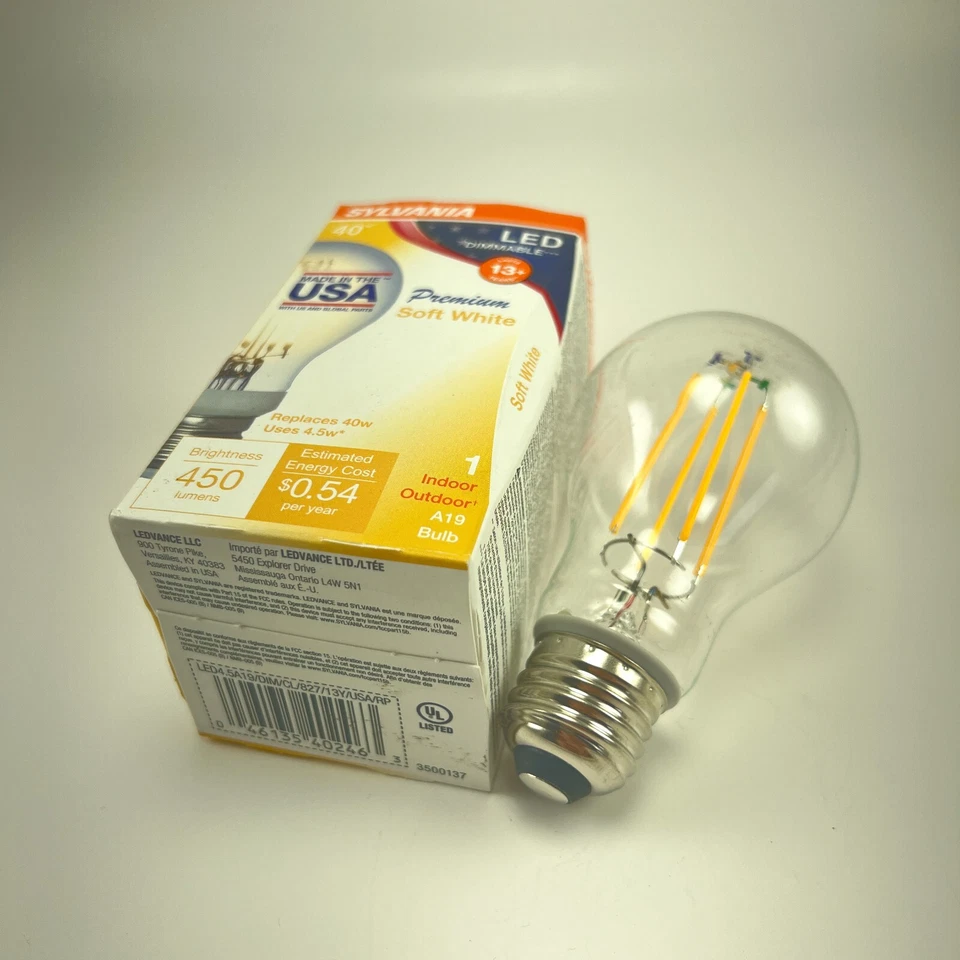 Sylvania 40247 40W Dimmable Premium Soft White Bulb - Image 1 of 1