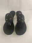 Tory Burch Miller women’s black sandals 9.5 M Pebble Leather