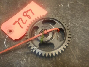 2001 YAMAHA YFM RAPTOR 660 COUNTERBALANCE GEAR AND NUT 7287 - Picture 1 of 2