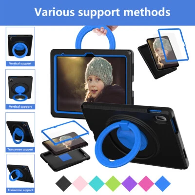 Kids Shockproof Handle Stand Case For iPad 6th 7th 8th 9th 10th Gen & 11th A16  - Image 1 of 4