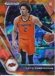 Cade Cunningham 2021/2022 Prizm Draft Picks orange riskantes Eis Variation - Bild 1 von 1